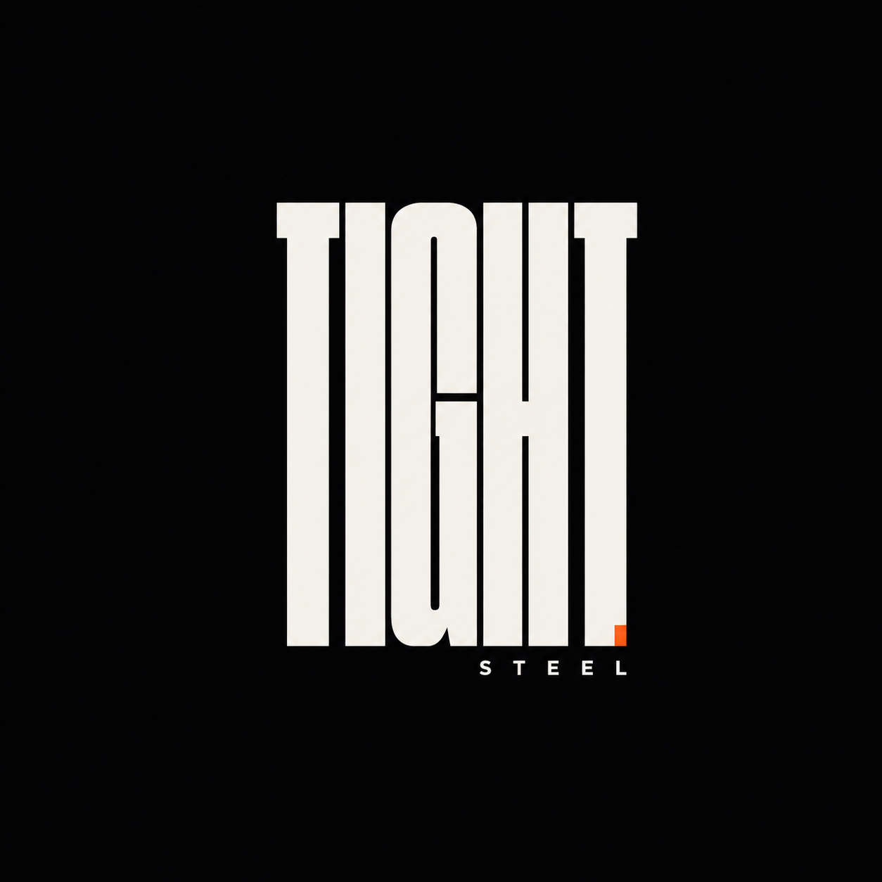 Tight Steel display wordmark